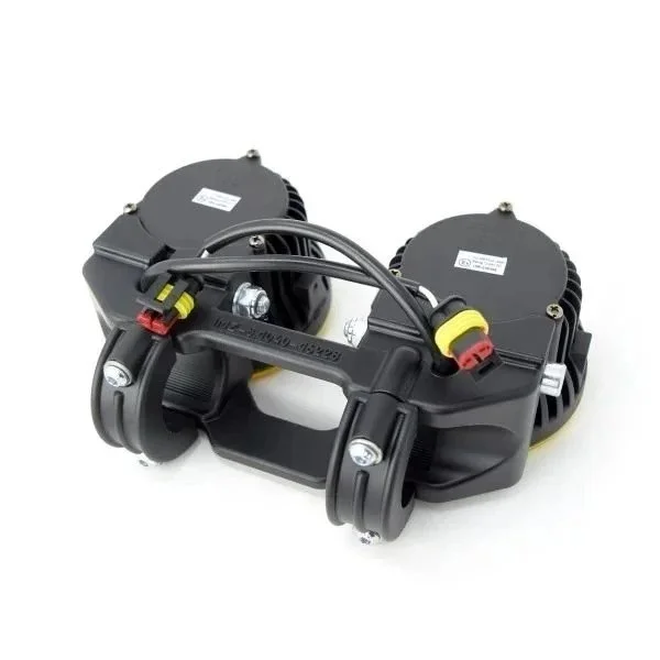 Kit de iluminación LED doble para sidecar con luces amarillas, accesorio para sidecar Ural a través de Moto Side Aventure (distribuidor de sidecares Ural)