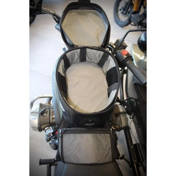 Sacoche de réservoir à sangles PRO Enduro WP, accessoire pour side-car Ural via Moto Side Aventure (concessionnaire sidecar Ural)