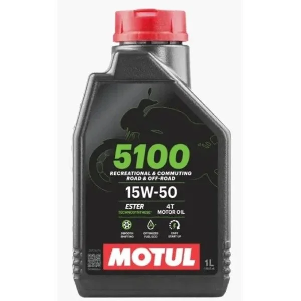 Aceite de motor Motul 5100 15W50 4T