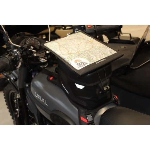 Sacoche de réservoir à sangles PRO Cross WP 5.5 L étanche, accessoire pour side-car Ural via Moto Side Aventure (concessionnaire sidecar Ural)