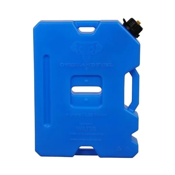 Bidón de agua Overland Fuel, accesorio Overland para sidecar Ural a través de Moto Side Aventure (distribuidor de sidecares Ural)