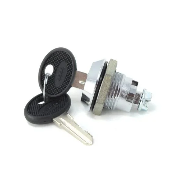 Trunk lock with keys
