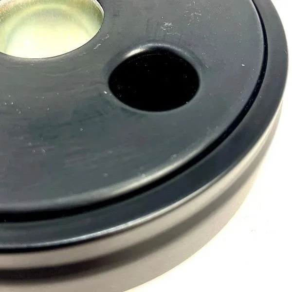 Flexible U-joint coupling black from 2006 for driveshaft, original Ural Motorcycles spare part for sidecar via Moto Side Aventure (Ural sidecar dealer)