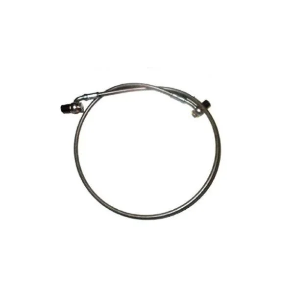 N°3 Brake hose steel flex front including banjo bolts and seal for the Brembo brake system (carburetor part)
