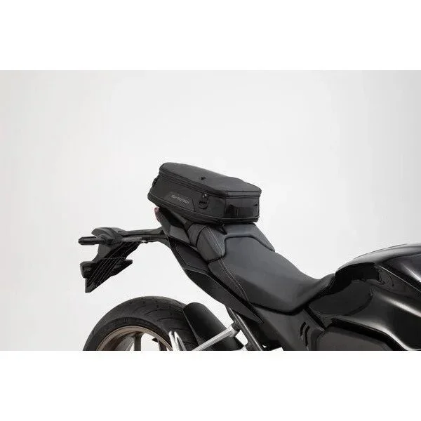 Bolsa de sillín ION S. 7-15 l, negra. Poliéster 600D / vinilo flexible, de la marca SW-Motech, apta para sidecares Ural