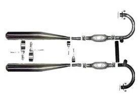 Système d'échappement jusqu'en 2020 - Pièces EFI