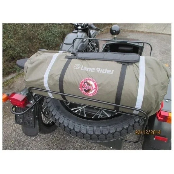 La tienda de campaña Ural Lone Rider es un accesorio para sidecar Ural de Moto Side Aventure (distribuidor de sidecares Ural).