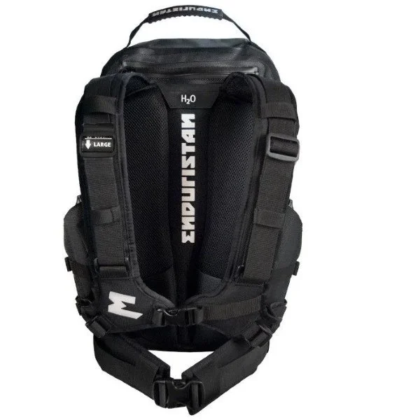 Sac à dos étanche Enduristan Hurricane 25 compatible avec les side-cars de marque Ural Motorcycles