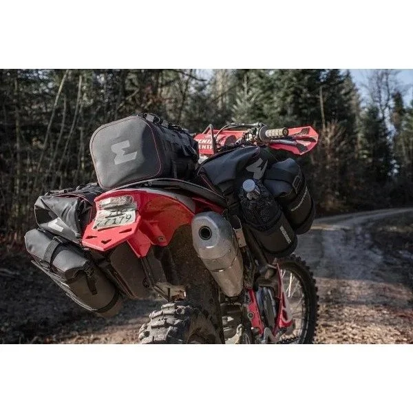 Enduristan Hailstorm 35 Pannier, Ural sidecar accessory via Moto Side Aventure (Ural sidecar dealer)