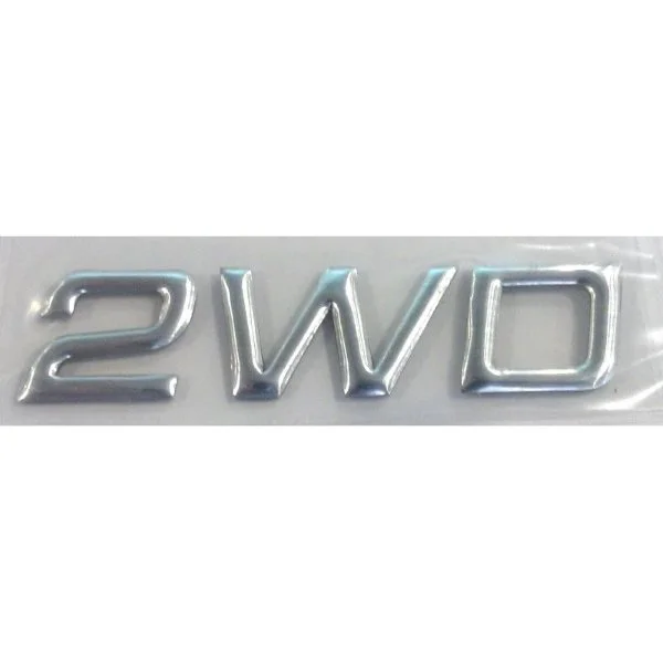 N°2/N°4 Sticker "2WD" for the fuel tank