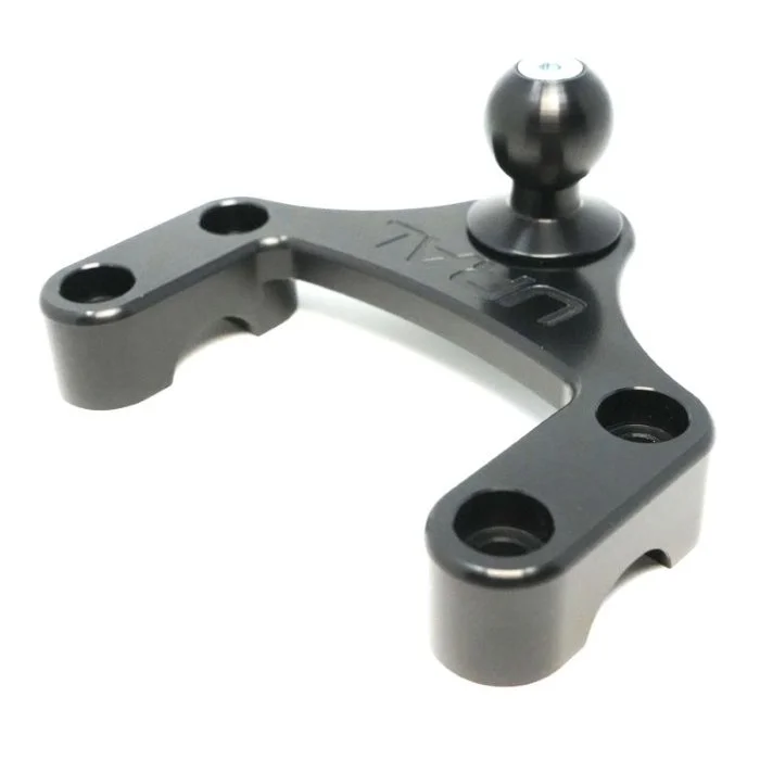 Monture à boule pour accessoires Ural pour guidon, accessoire side-car Ural via Moto Side Aventure (concessionnaire side-car Ural)