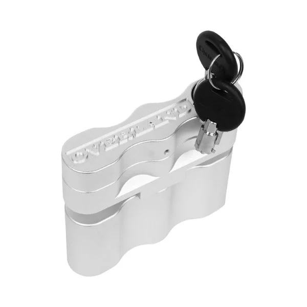 Support verrouillable pour carburant Overland blanc, accessoire Overland pour side-car Ural via Moto Side Aventure (accessoire sidecar Ural)