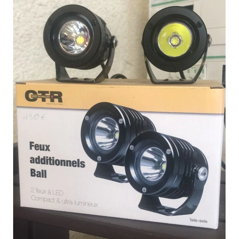 Feux additionnels BALL, accessoire pour side-car Ural via Moto Side Aventure (concessionnaire sidecar Ural)