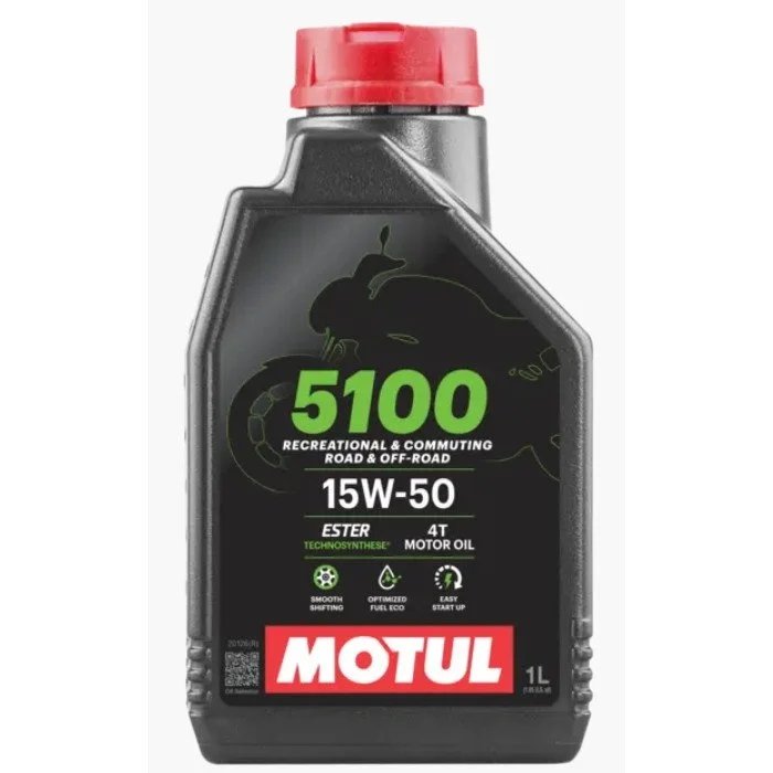 Huile moteur Motul 5100 15W50 4T
