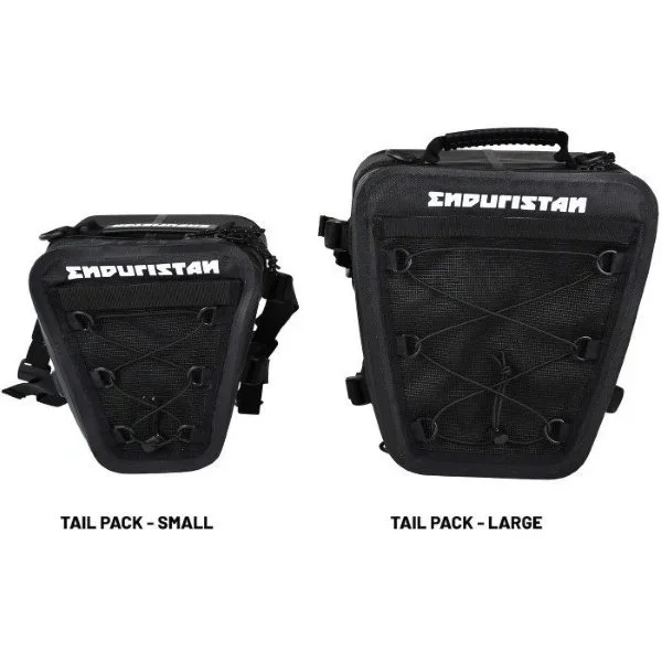 Large Tail Enduristan bag, Ural sidecar accessory via Moto Side Aventure (Ural sidecar dealer)