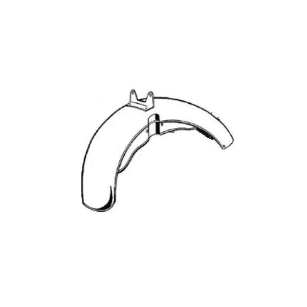 N°2 Front fender for telescopic fork (carburetor part)