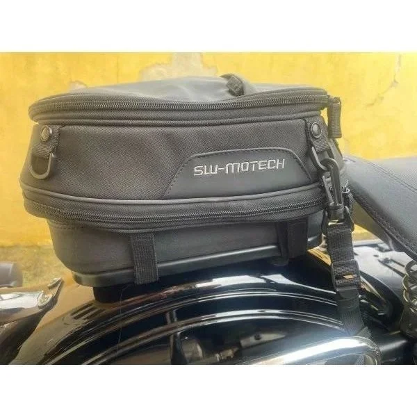 Bolsa de sillín ION S. 7-15 l, negra. Poliéster 600D / vinilo flexible, de la marca SW-Motech, apta para sidecares Ural