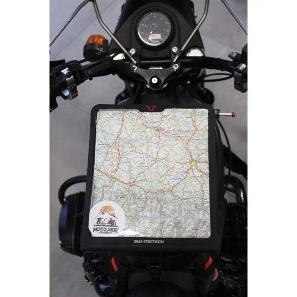 Sacoche de réservoir à sangles PRO Cross WP 5.5 L étanche, accessoire pour side-car Ural via Moto Side Aventure (concessionnaire sidecar Ural)