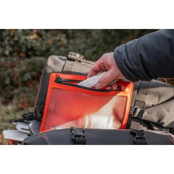 Enduristan Hailstorm 50 Pannier, Ural sidecar accessory via Moto Side Aventure (Ural sidecar dealer)