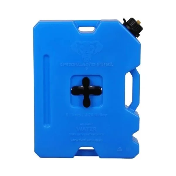 Bidón de agua Overland Fuel, accesorio Overland para sidecar Ural a través de Moto Side Aventure (distribuidor de sidecares Ural)