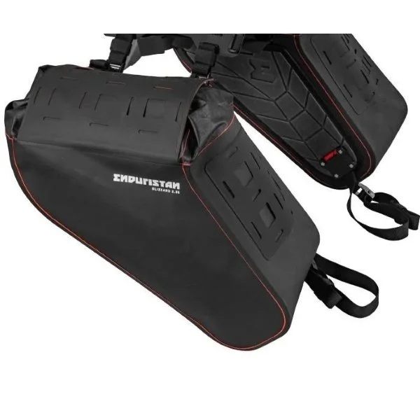 Enduristan Blizzard 2 saddlebags for mudguards compatible with Ural Motorcycles sidecars