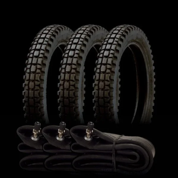 Heidenau Pack Ural K37 4.00-19 71P SW for the rear wheel