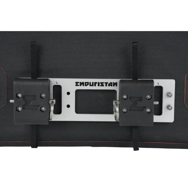 Support de fixation pour Monsoon Evo de la marque Enduristan pour le garde-boue compatible avec les side-cars de marque Ural Motorcycles