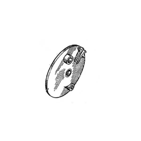 N°9 Sidecar brake drum cover assembly (carburetor part)