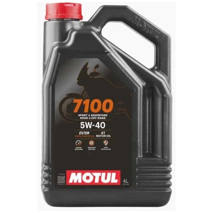 L’huile moteur Motul 7100 5w40 est une huile 100% de synthèse pour side-cars 4T convenant à tout type de sides à 4 temps, avec ou sans boîte de vitesses intégrée, embrayage humide ou sec.