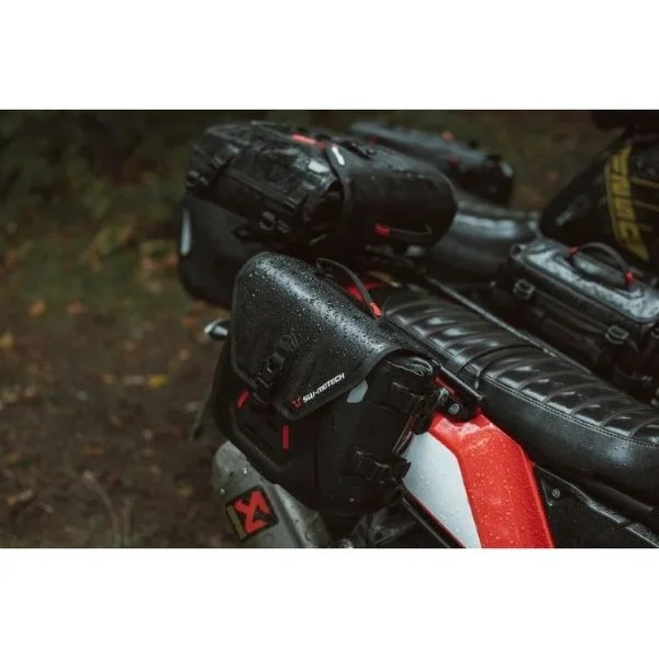 SysBag WP S avec platine d'adaptation à gauche, accessoire pour side-car Ural via Moto Side Aventure (concessionnaire sidecar Ural)