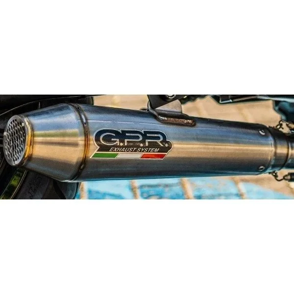 GPR Exhaust with Catalytic Converter - Ural Gear Up 2020/2024 (OFF-ROAD) is an accessory for Ural sidecars available through Moto Side Aventure (Ural sidecar dealer)