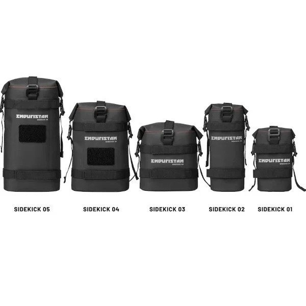 Bolso pequeño Sidekick de Enduristan, accesorio para sidecar Ural a través de Moto Side Aventure (distribuidor de sidecares Ural)