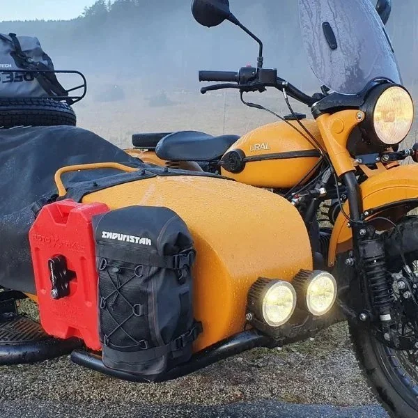 Soporte universal para bolas - Delantero, accesorio para sidecar Ural a través de Moto Side Aventure (distribuidor de sidecares Ural)