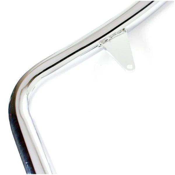 Front bumper side-car chrome