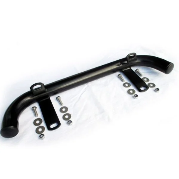 Parachoques trasero reforzado para sidecar, negro
