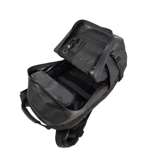 Sac à dos étanche Enduristan Hurricane 25 compatible avec les side-cars de marque Ural Motorcycles