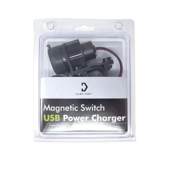 Cargador USB de 4A con doble salida e interruptor magnético, accesorio para sidecar Ural a través de Moto Side Aventure (distribuidor de sidecares Ural)