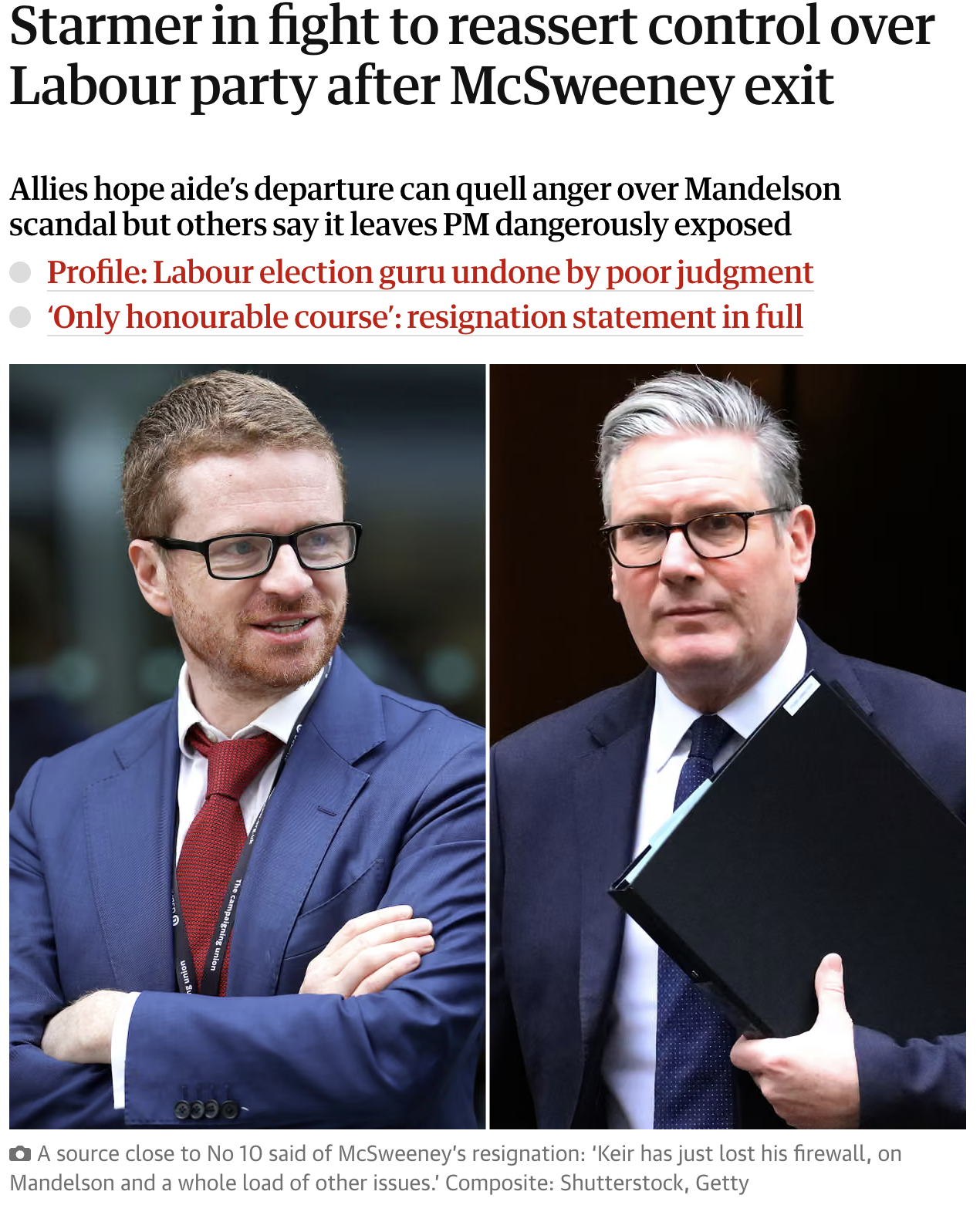 What would you advise…?