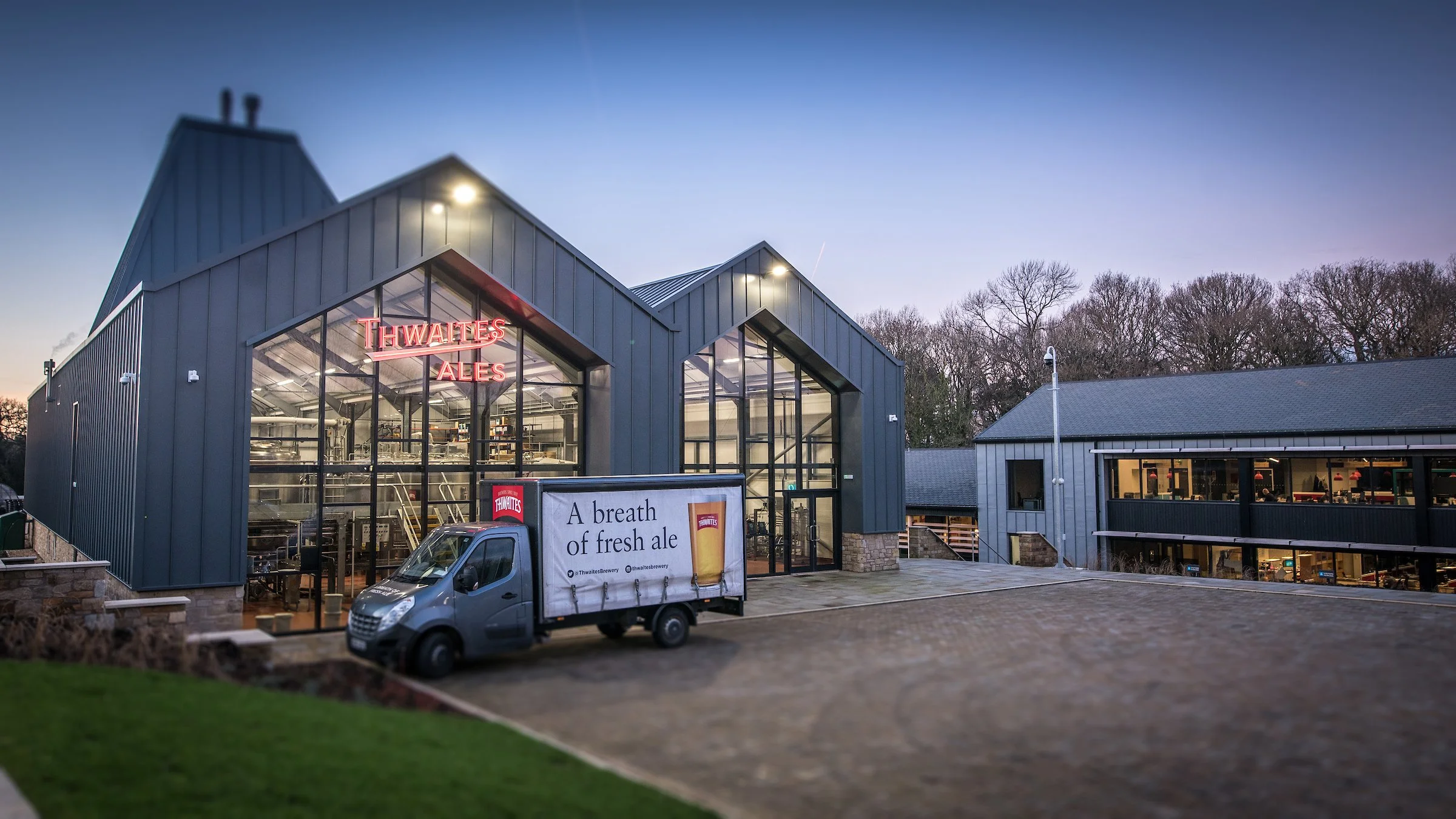 Campbell Driver Partnership Ltd — thwaites headquarters,blackburn