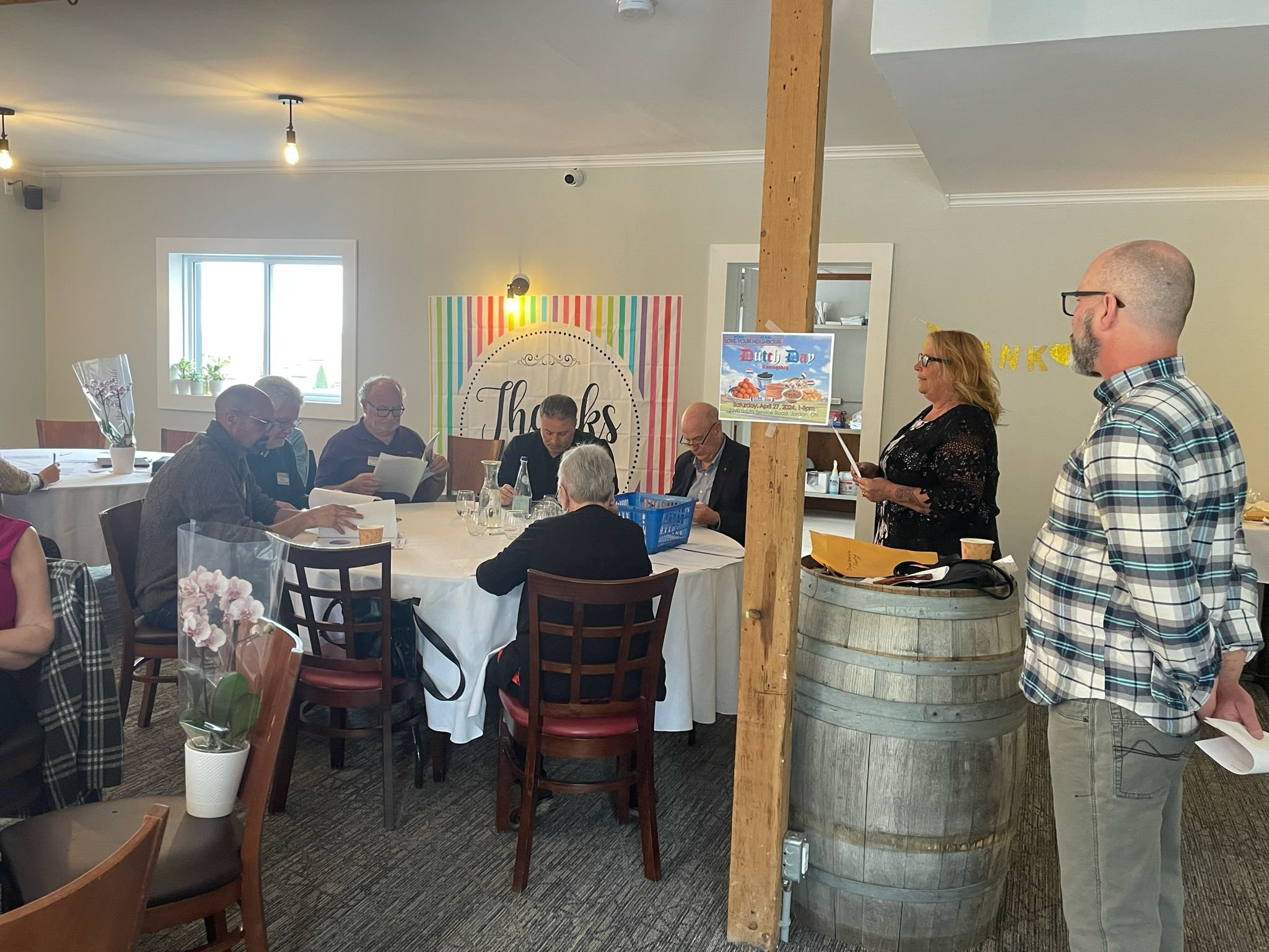 Annual Volunteer Appreciation and General Meeting of VoHN at Just Cooking Vineland
