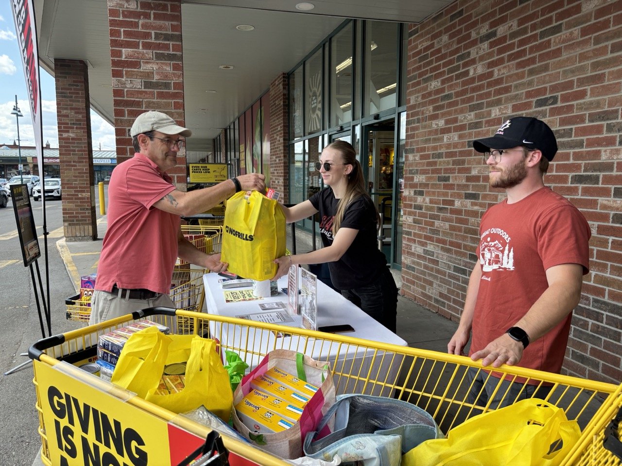 All Hands On Deck Food Drive Thursday, August 22nd 10AM-4PM
