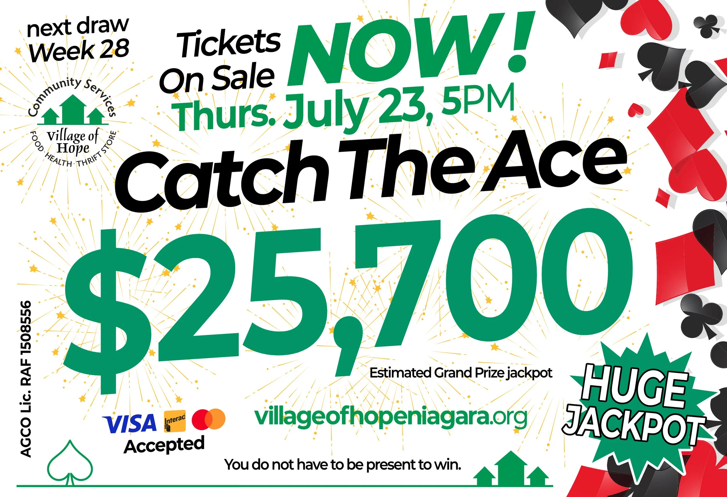 Next Draw - Week 28 - Catch The Ace - July 23