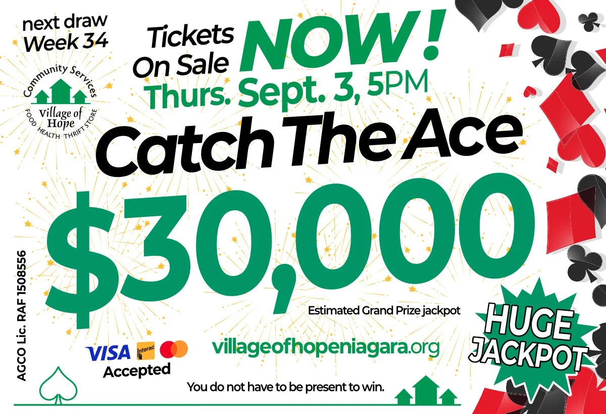 Next Draw - Week 34 - Catch The Ace - Sept. 3