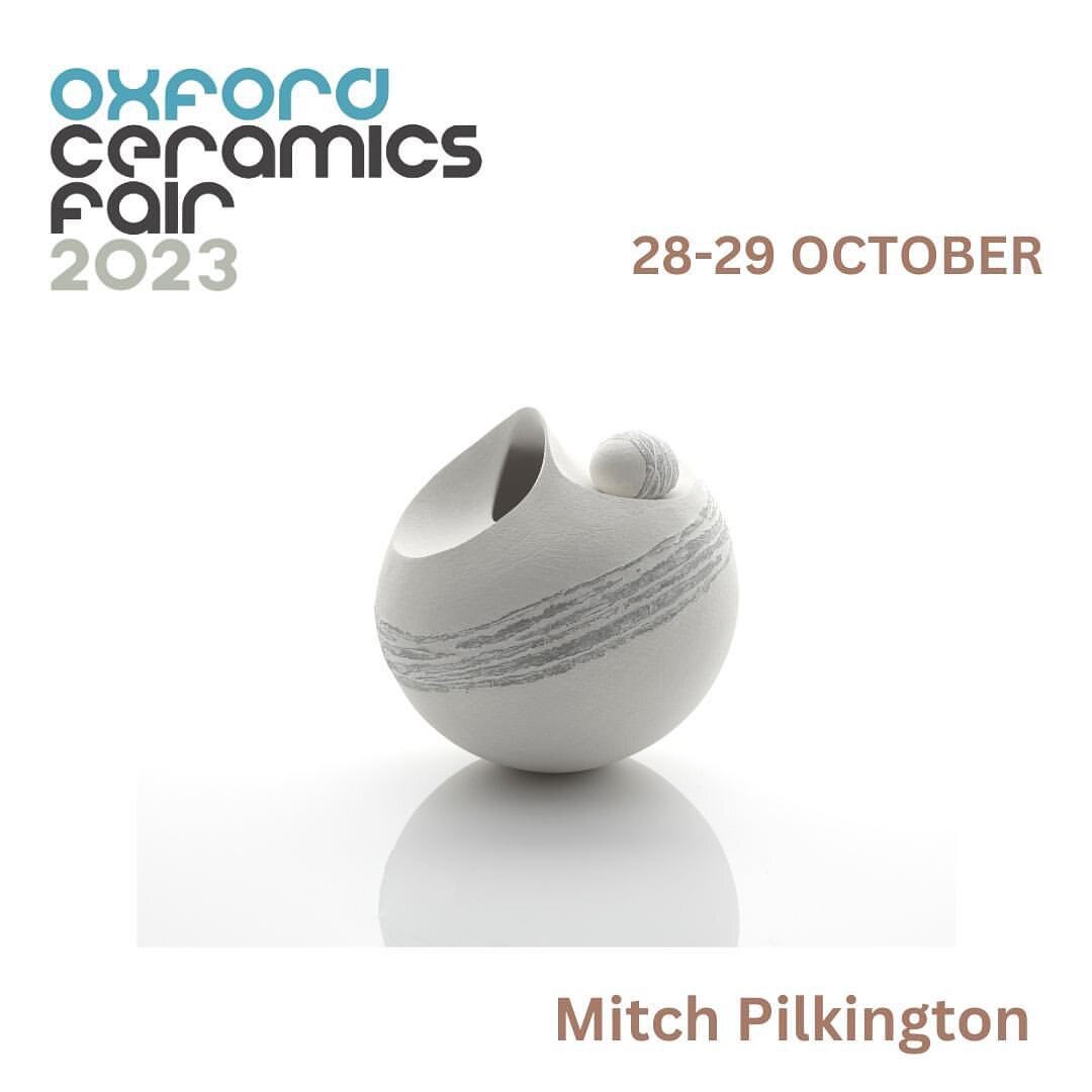 Do join me at this year&rsquo;s Oxford Ceramic Fair. This will be my first and only show this year, so hopefully it will mean I will see lots of you again. It&rsquo;s been a very busy year for me with all sorts of things non-ceramic and this fair wil