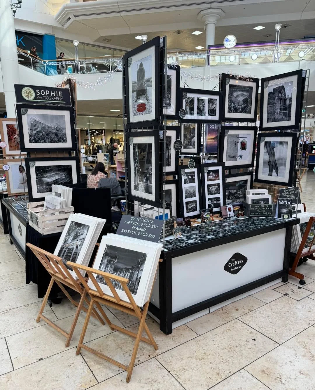 🎄 It&rsquo;s Thursday, which means we&rsquo;re back at The Metrocentre (right outside Primark)!

🖼️ We&rsquo;ve got a huge range of North East prints, framed photos, slates, calendars, coasters, magnets&hellip; and for the first time this year, our
