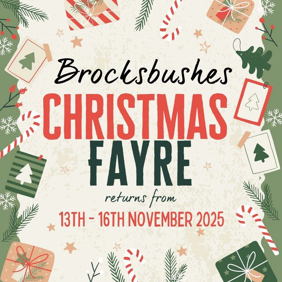 So excited to be exhibiting at Brocksbushes Farm Shop for the very first time this year! 🎄 I&rsquo;ve been busy setting up this morning and it&rsquo;s looking amazing!

There are over 70 local stalls, a fab food area, and plenty of festive entertain