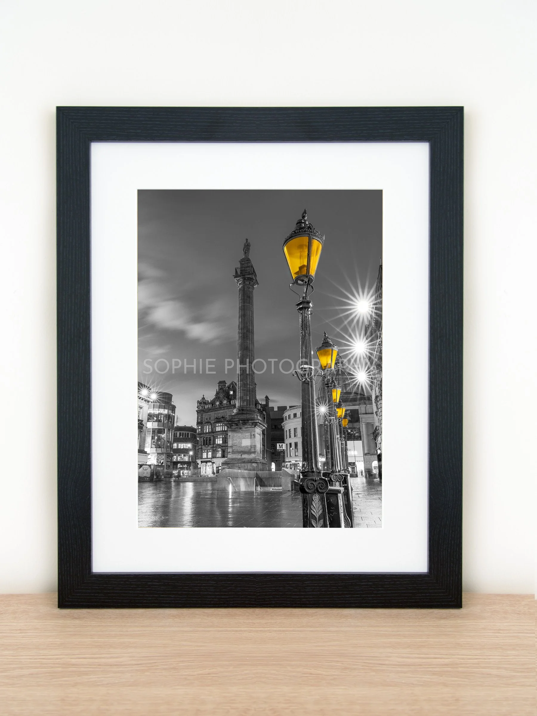Grey's Monument Gold Lamps.jpg