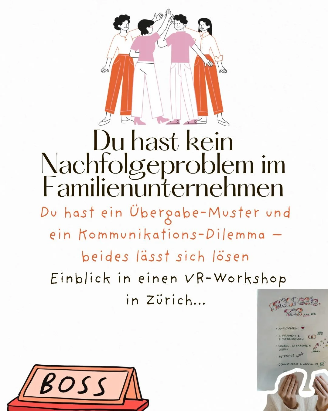 Ein Papa ist Chef. Und der Clown an der Familienfeier. 🤡

Genau das macht Nachfolge in Familienunternehmen kompliziert: Familie, Eigentum und Unternehmen kollidieren st&auml;ndig &ndash; meist unbemerkt.

F&uuml;r Vertr&auml;ge, Beteiligungen und Ge