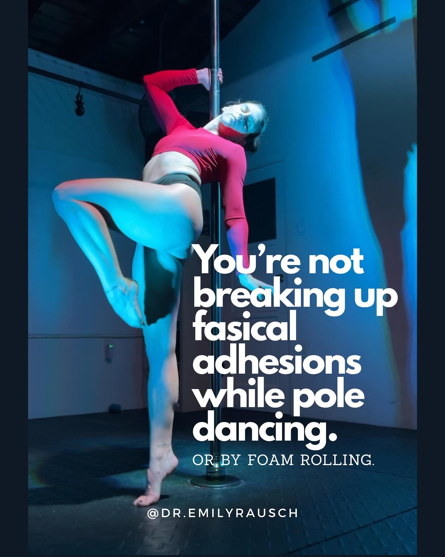 It would honestly be terrifying if all you had to do was lay on a foam roller or push yourself into the pole and the result was the structural integrity of your soft tissues be altered. 

Muscles, tendons, ligaments, and fascia are &ldquo;soft tissue