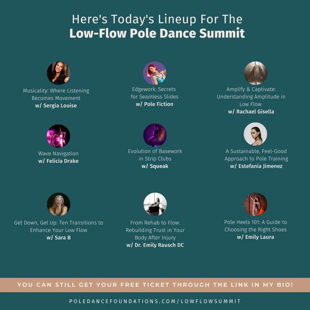 THE LOW FLOW SUMMIT STARTS TODAY!!